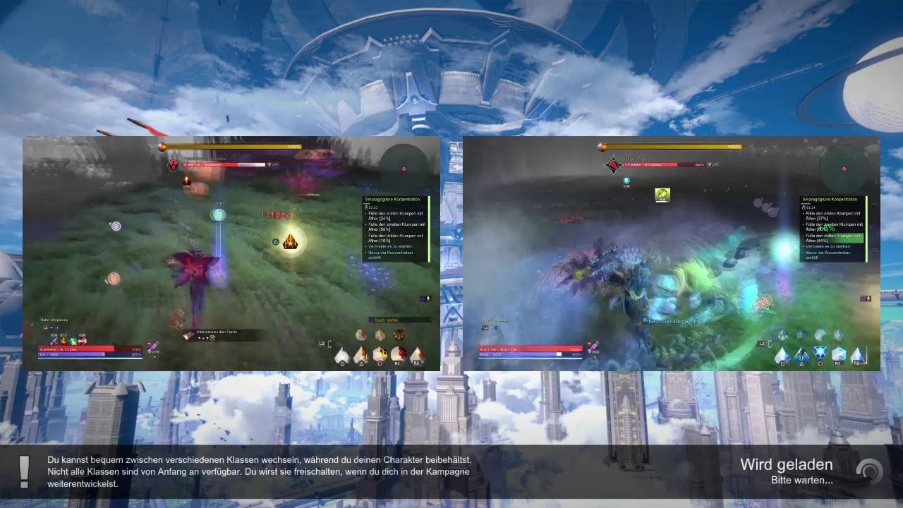 Skyforge PS4 - Pyromant vs Cryomancer - Emerald Focus