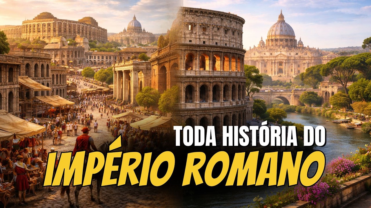 Toda a História do Império Romano - Da Fundação à Queda do Maior Império da Antiguidade