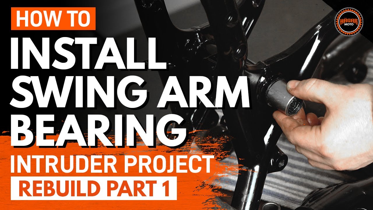 Suzuki Intruder VS1400: Swing Arm Bearings - Rebuild Part 1