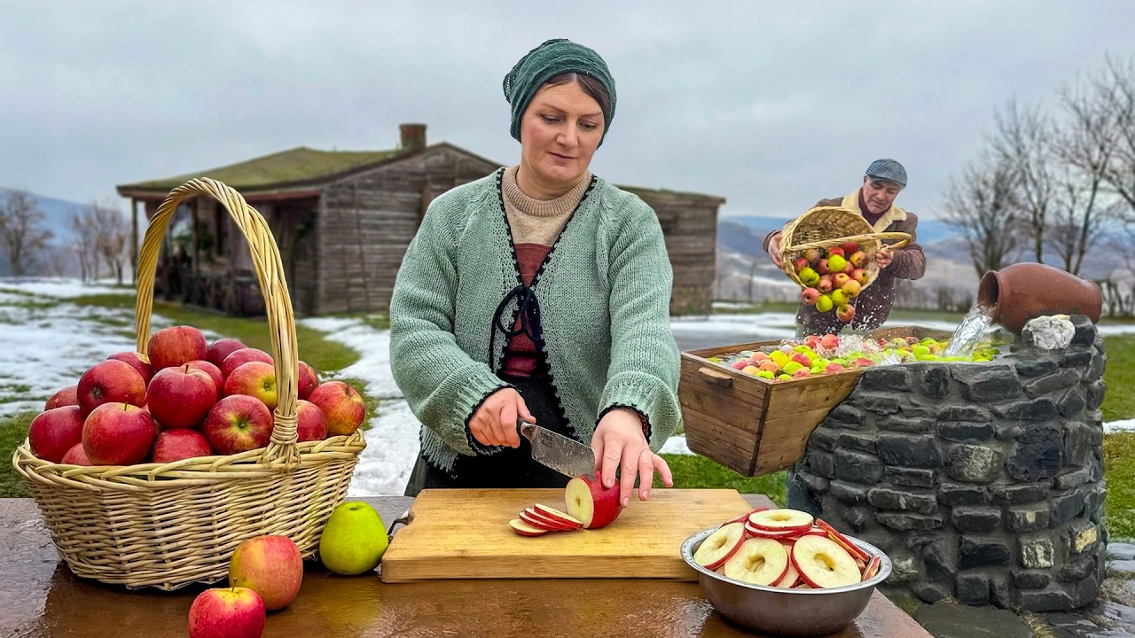 Traditional Apple Processing And Homemade Recipes!