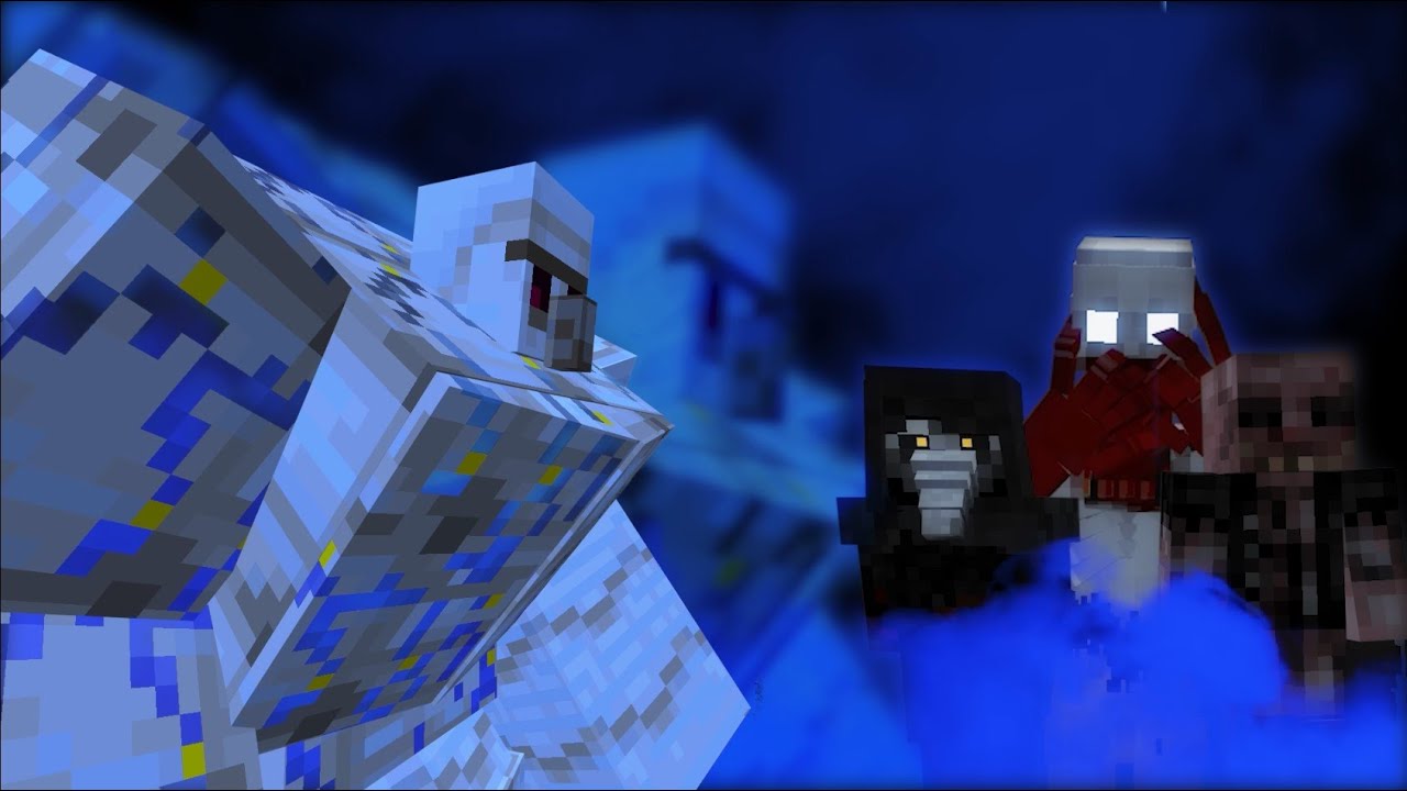 Gigant Iron Golem  vs SCP-FOUND | Minecraft Mob Battle | Minecraft Horror | MINECRAFT | FIGHT