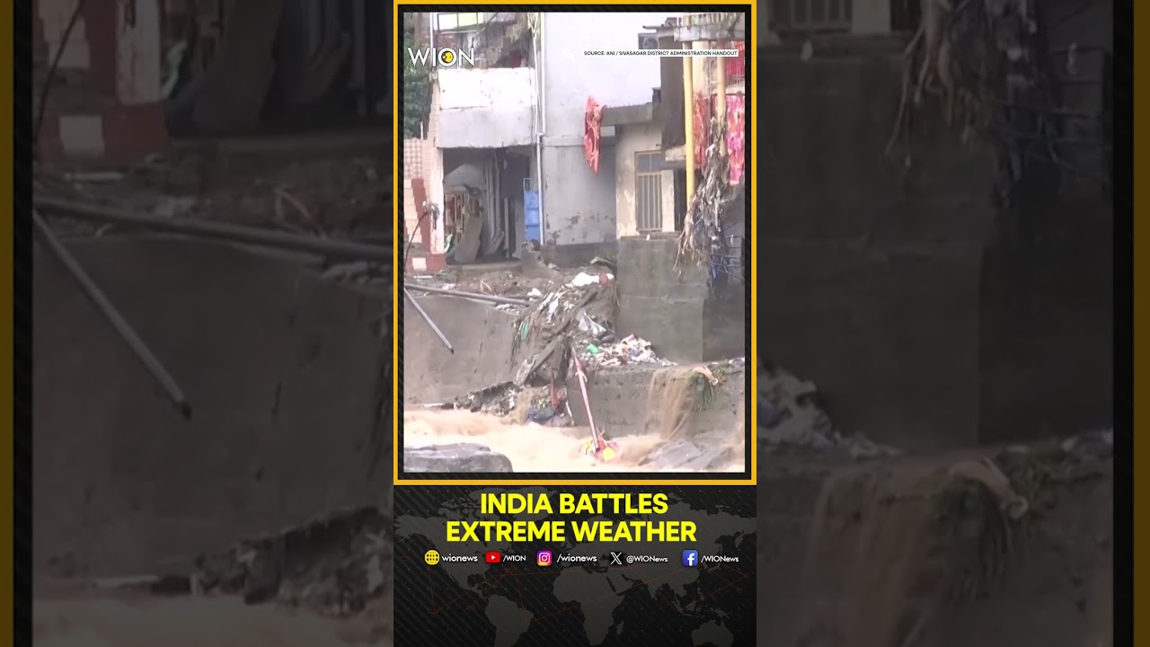 Heavy Rains Trigger Deadly Floods And Landslides Across Parts Of India | WION Shorts