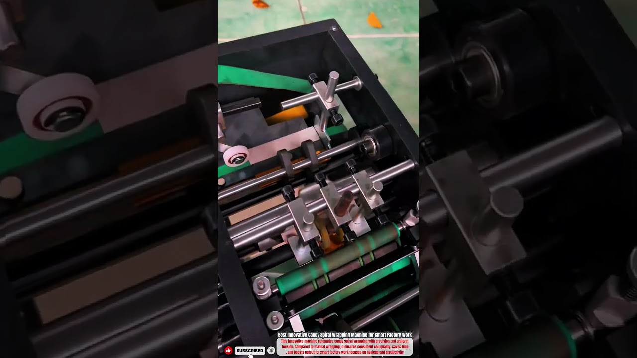 Best Innovative Candy Spiral Wrapping Machine for Smart Factory Work