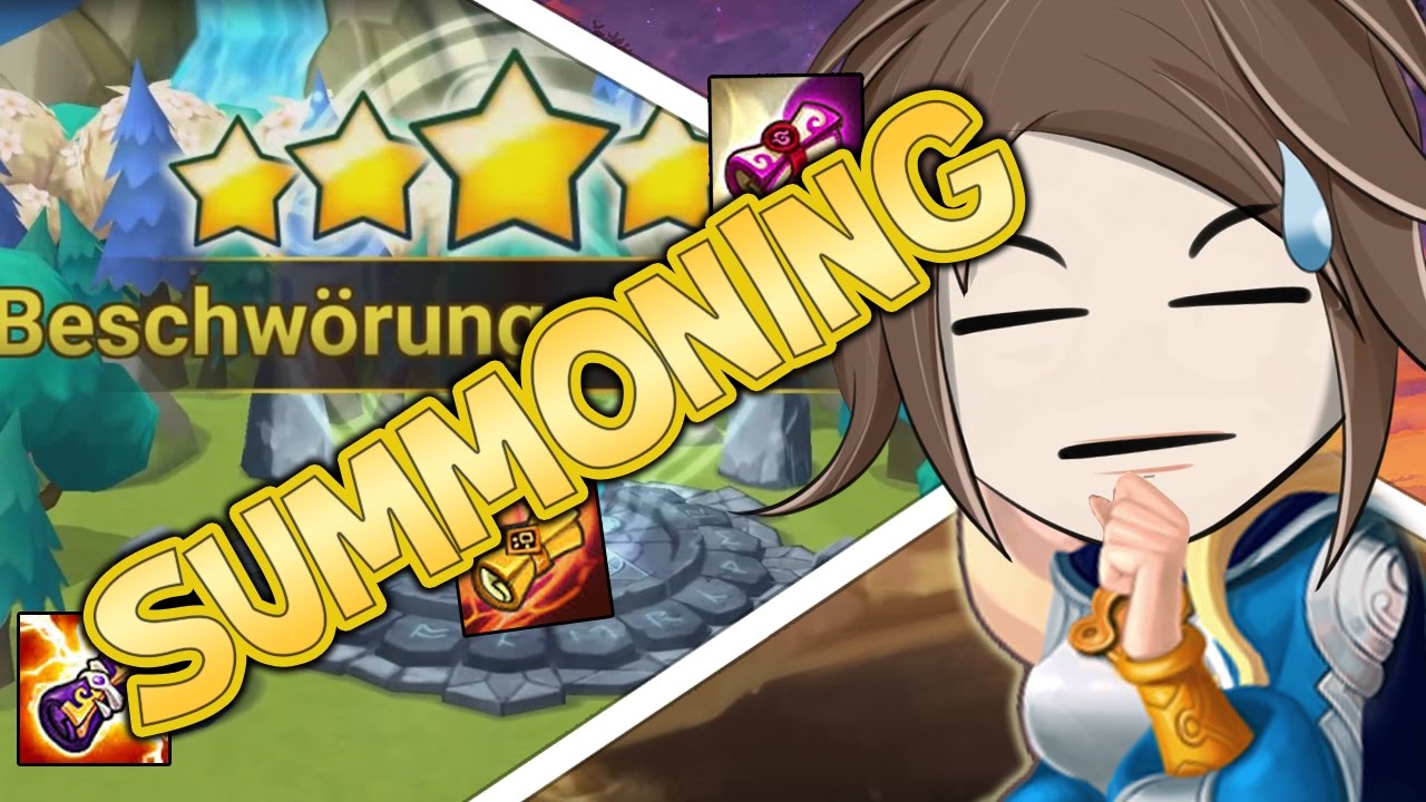 SUMMONERS WAR ★ Bad Hair Day Beschwörung (Deutsch/German)