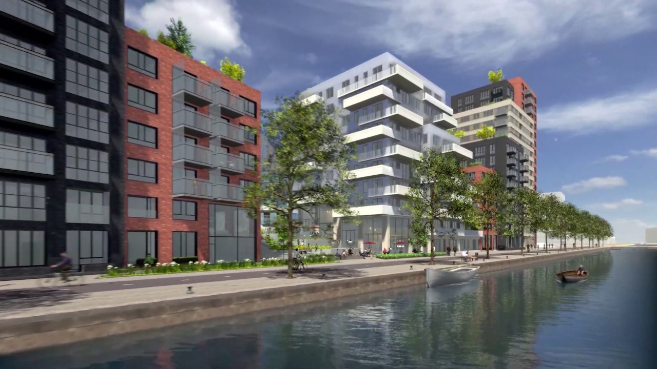 Animatie Voorlopig ontwerp (vo) woningbouw Doorslagzone City Nieuwegein