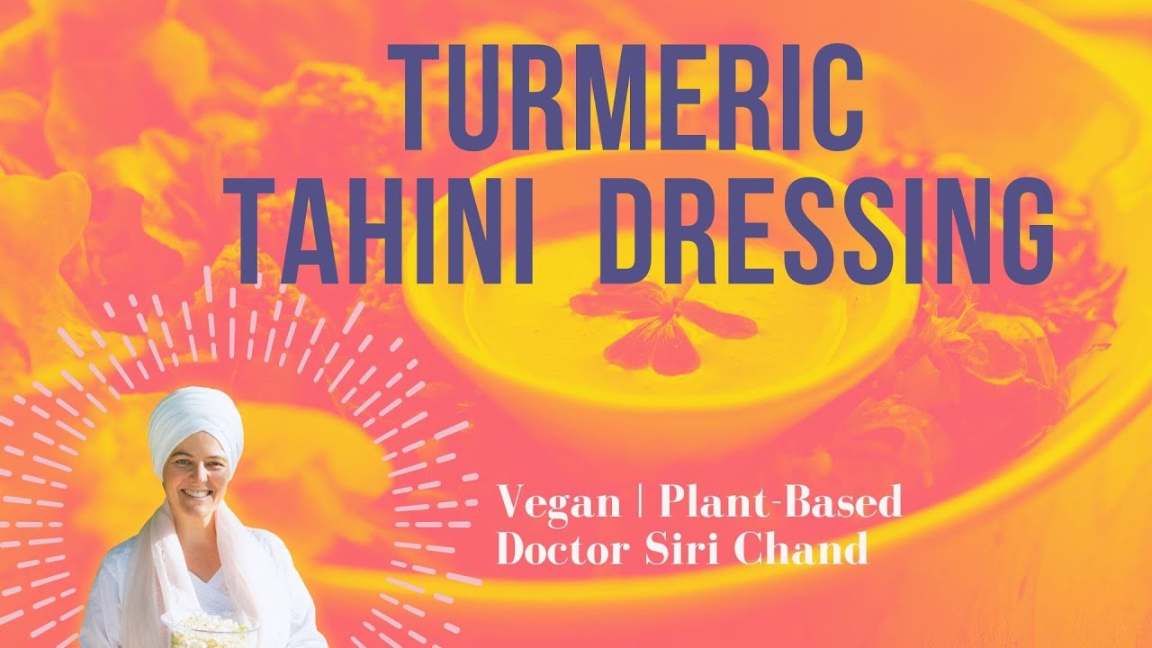 Turmeric Tahini Dressing | Antioxidant Rich Nutrient Dense