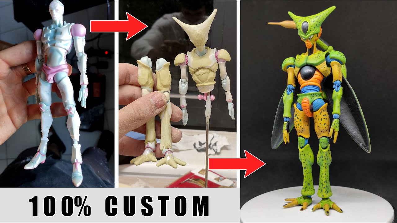 Custom SH Figuarts Dragon Ball Z: CELL IMPERFECTO