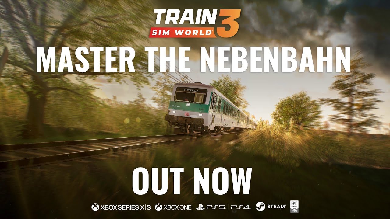 Train Sim World 3: Niddertalbahn: Bad Vilbel – Stockheim - Out Now!