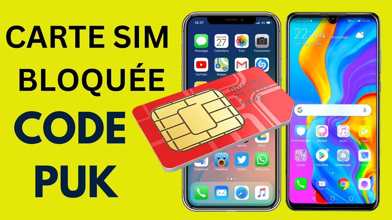 Comment et où trouver le code PUK pour déverrouiller une carte SIM bloquée