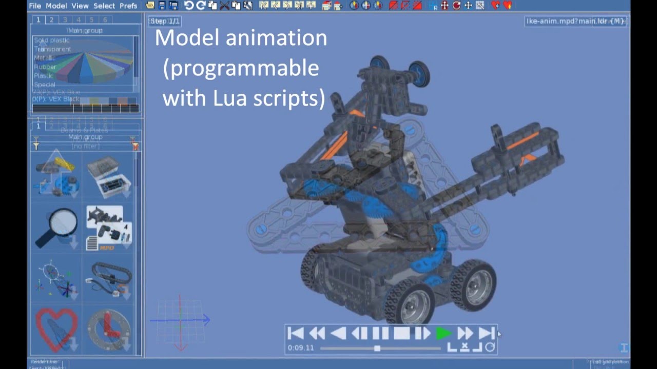 LDCad for VEX IQ presentation