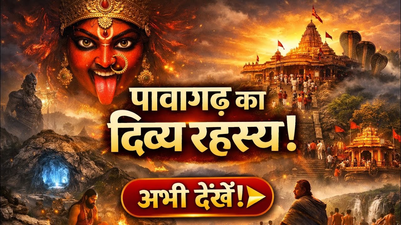 पावागढ़ का रहस्य: जहां आज भी जागती हैं मां महाकाली | Shaktipeeth Mystery🙏