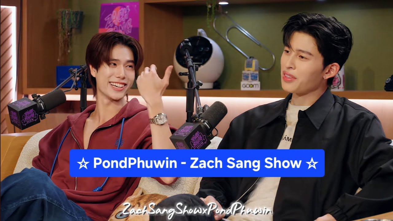 (eng) PondPhuwin's off-screen relationship at Zach Sang Show😱 #pondphuwin #lolfanfest2026 #gmmtv