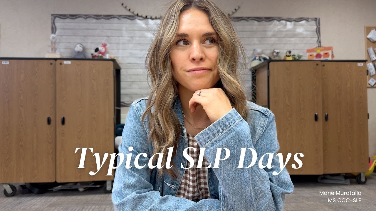 SLP Vlog: Typical days in my life as a school based SLP