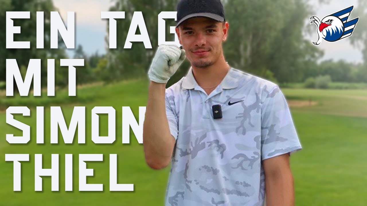 Ein Tag mit Simon Thiel I Adler Mannheim