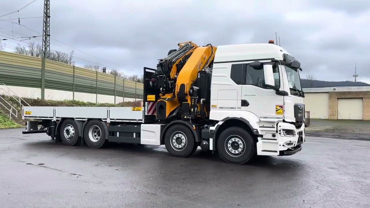 MAN TGS 35.520 8x2 Kran EFFER 955-8s Jib 6s Ladekran HD Truck Solutions Pritsche Autokran