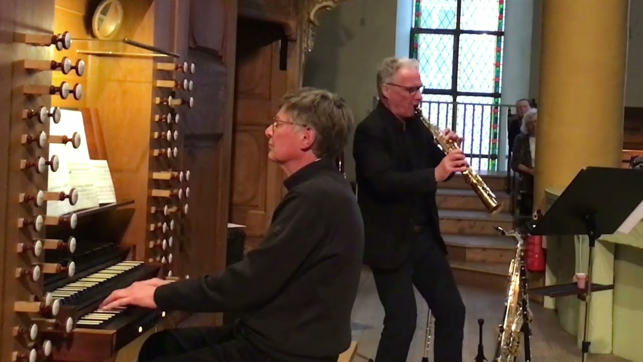 Antoine Auberson - 4 Dances for Saxophone and Organ