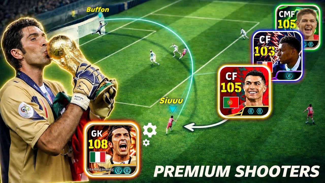PRIME BIGTIME 108 WORLD CUP BUFFON IS STOPPING ANY FORM OF SHOOT TAKING AT HIM&hellip;😯💯