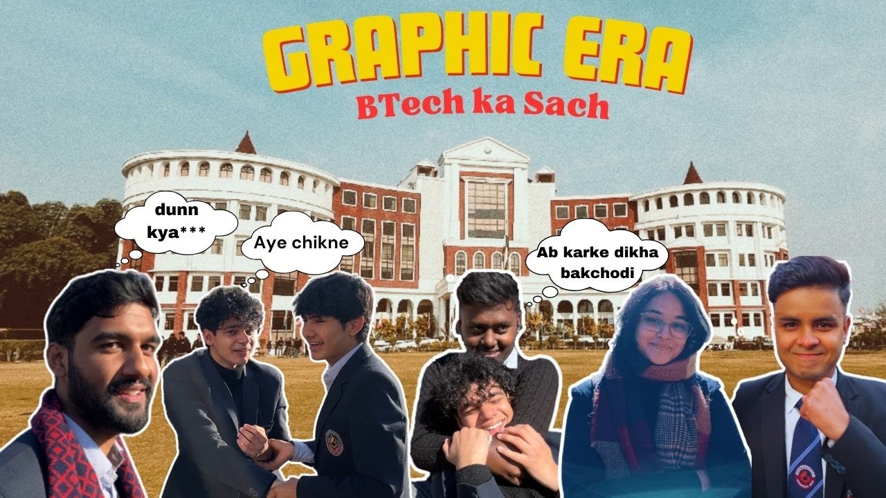 College Vlog - B.Tech Ka Kala Sach🤯 || Graphic Era🎓