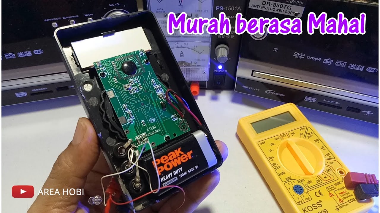 MODIFIKASI FITUR MULTITESTER DIGITAL MURAH