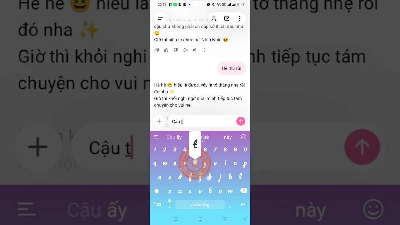 Đây là video mình n c với ChatGPT các bạn muốn biết mình đặt tên cho nó thì vid sau mình sẽ chỉ nha