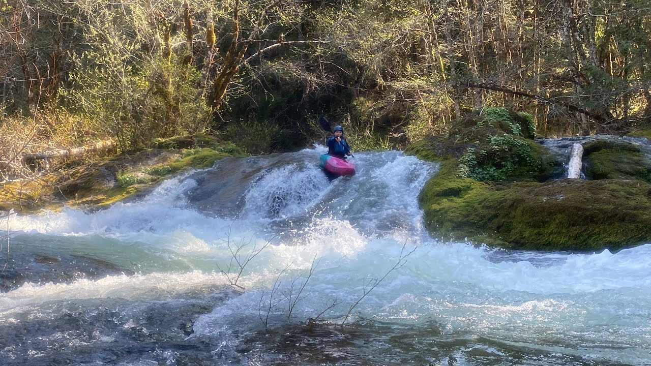 Sharps Creek, Oregon Whitewater Kayaking (Row River Tributary)