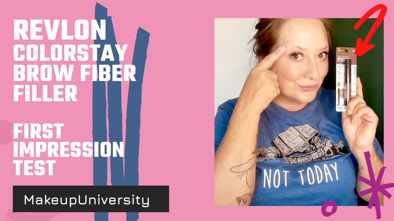 #First Look: #Revlon ColorStay Brow Fiber Filler - #Eyebrow Game Changer Alert!
