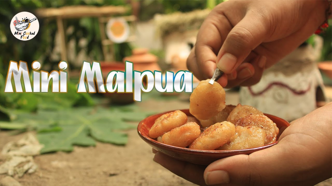 Miniature Malpua Recipe | Malpua Recipe | Mini Cooked Food