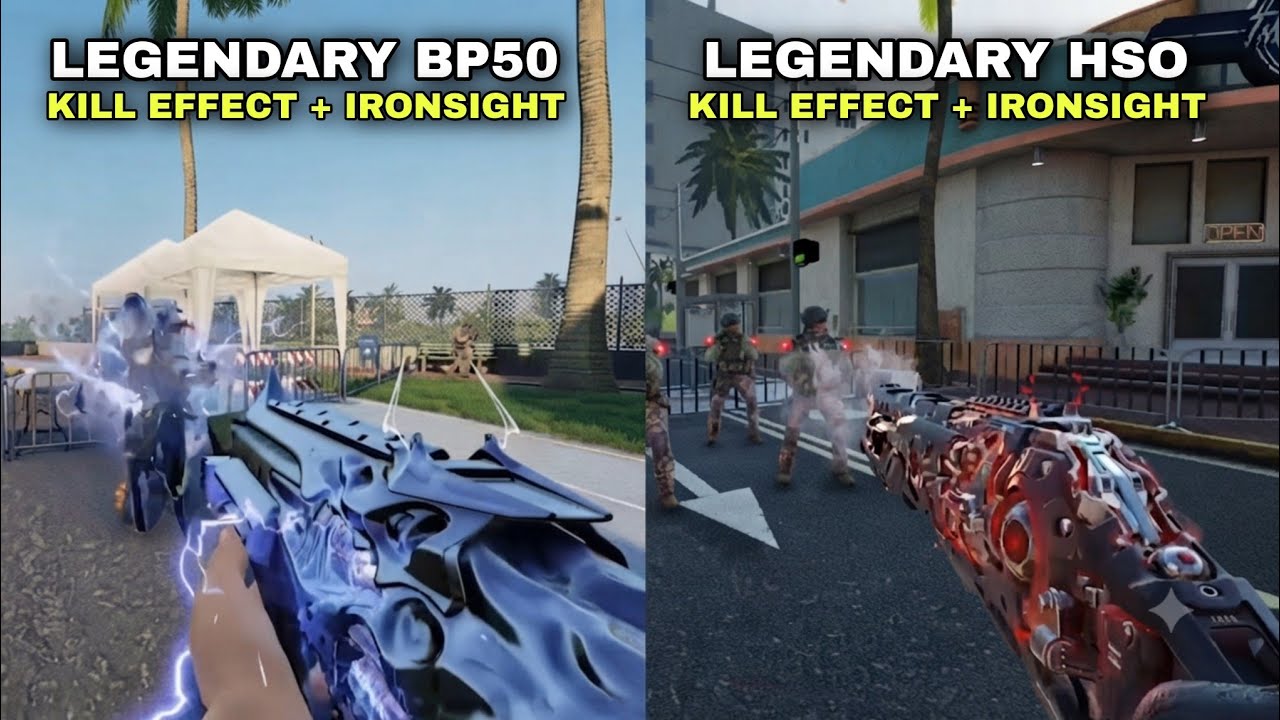 Legendary HS0405 final Judgement Kill effect  || Legendary BP50 Mimetic Execution Kill Effect Codm