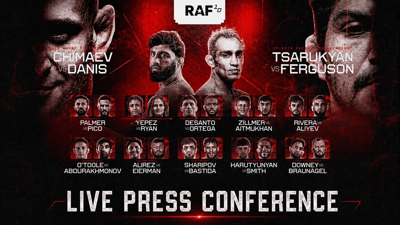 RAF 10 Final Press Conference | Real American Freestyle Wrestling