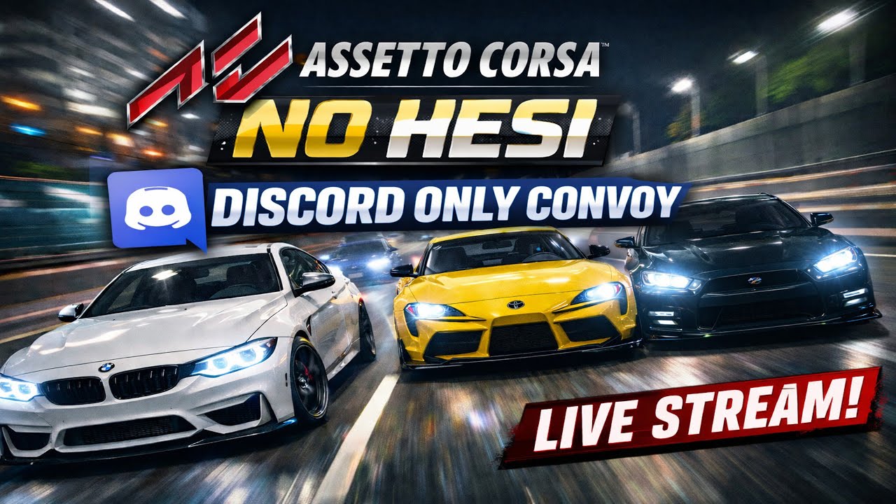 Assetto Corsa NO HESI | Discord only convoy