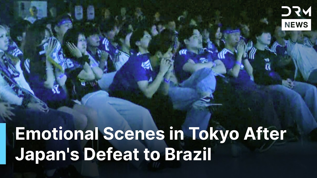 FIFA 2026: Japan Fans Heartbroken in Tokyo After 2-1 Loss to Brazil in Knockout Battle | AD1N