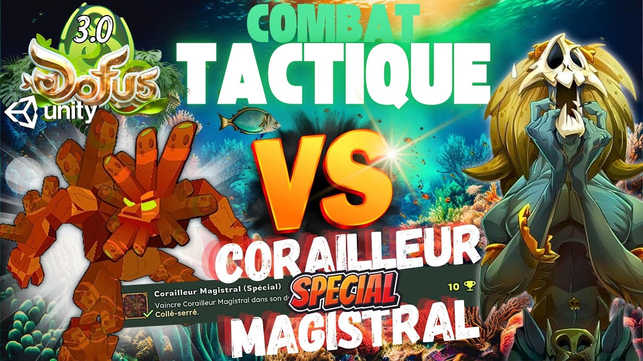 🔧TUTO / TECHNIQUE COMMENT RÉUSSIR LE SUCCÈS SPÉCIAL DU CORAILLEUR MAGISTRAL AVEC UN SRAM DOFUS 3.0