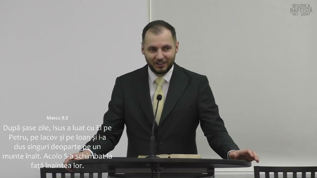 Serie Marcu - Marcu 9:30-41 -  Predică Andrei Canta - 15.02.2026