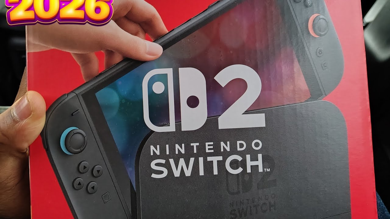 Nintendo Switch 2 Unboxing 2026! ( With some Classic Music )