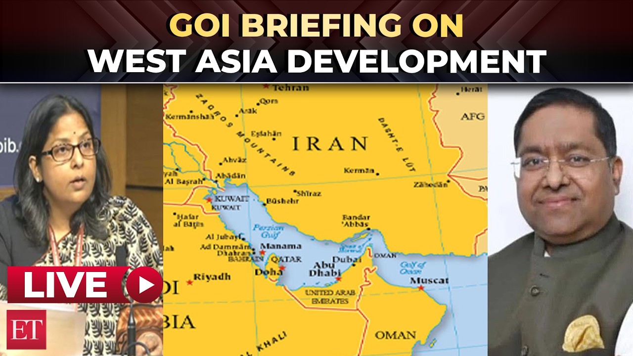 Inter-Ministerial Briefing on West Asia Developments | Government of India | LIVE