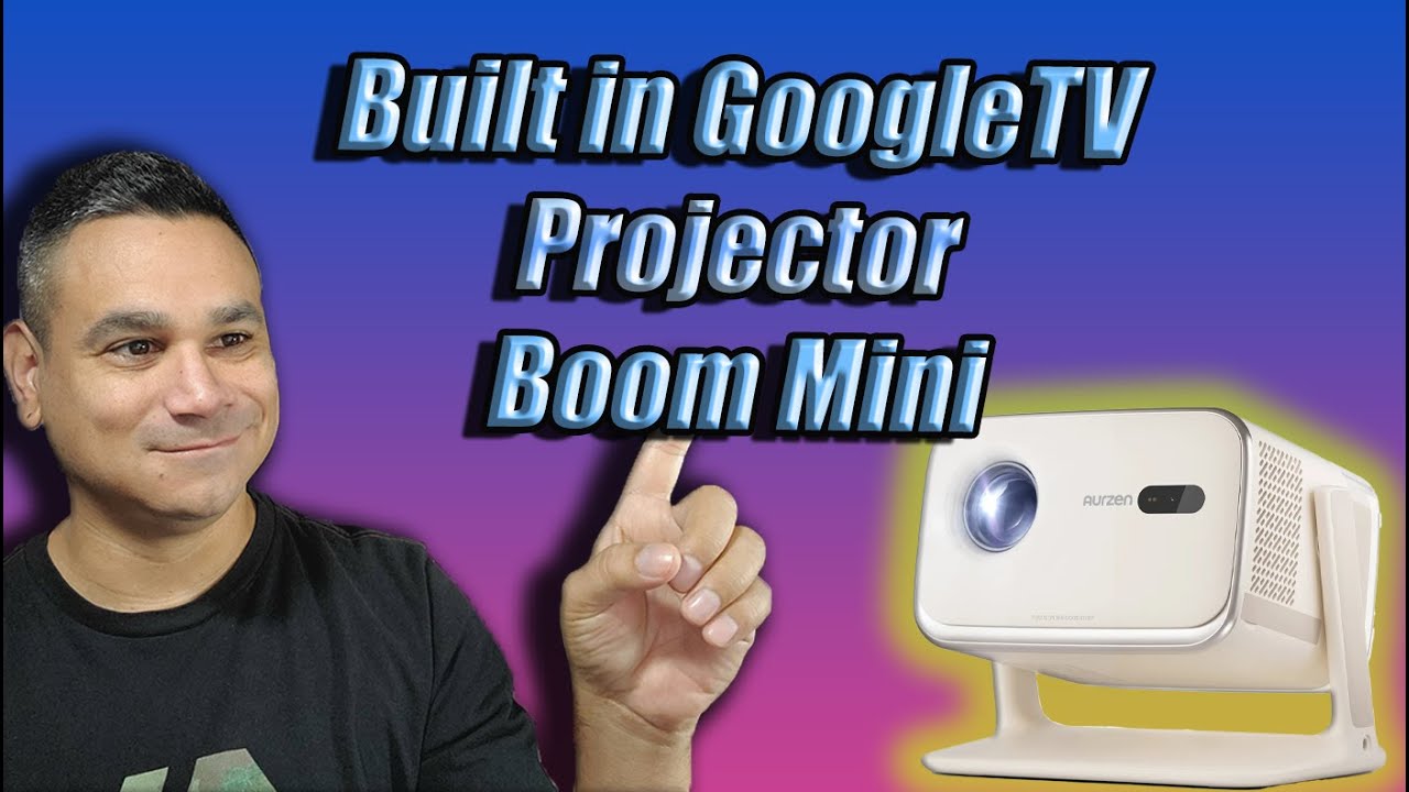 Aurzen Boom Mini Projector with GoogleTV Built in Full Review