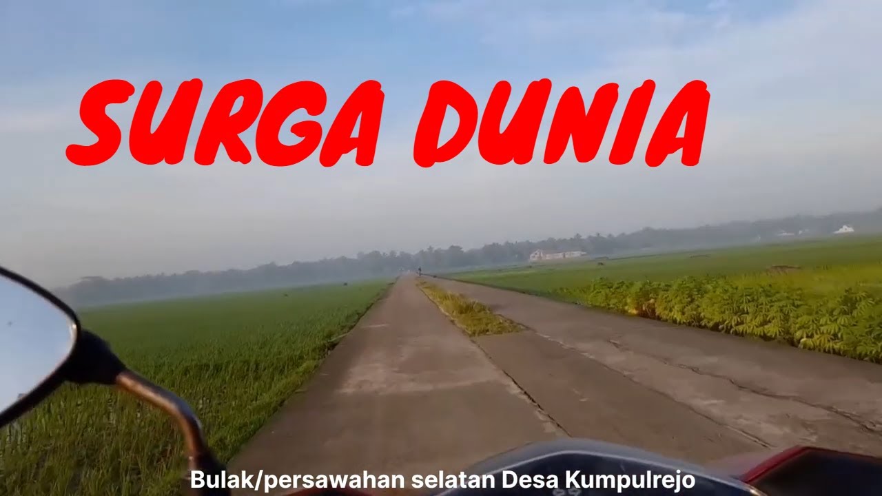 Suasana Pedesaan dan Pasar Tradisional di Kecamatan Grabag Kabupaten Purworejo