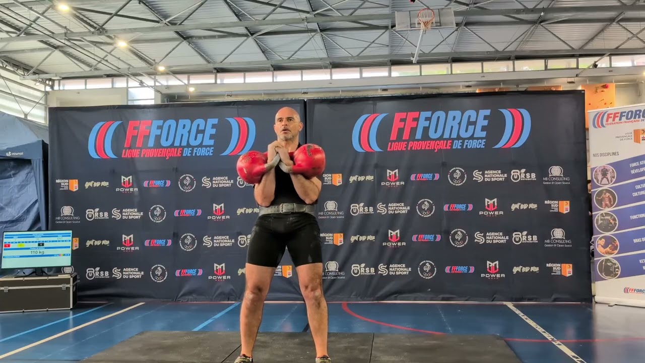 Kettlebell Sport Championnat Région SUD 2026 G.SOUQUET JERKS 2X32KGS 55 REPS