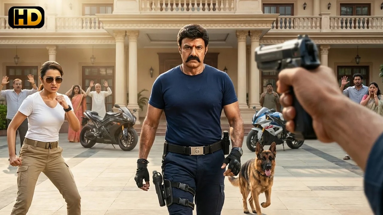 Superhit (HD) Blockbuster SUPERHIT South Indian Hindu Dubbed Action Movie |Trisha, Balakrishna Movie