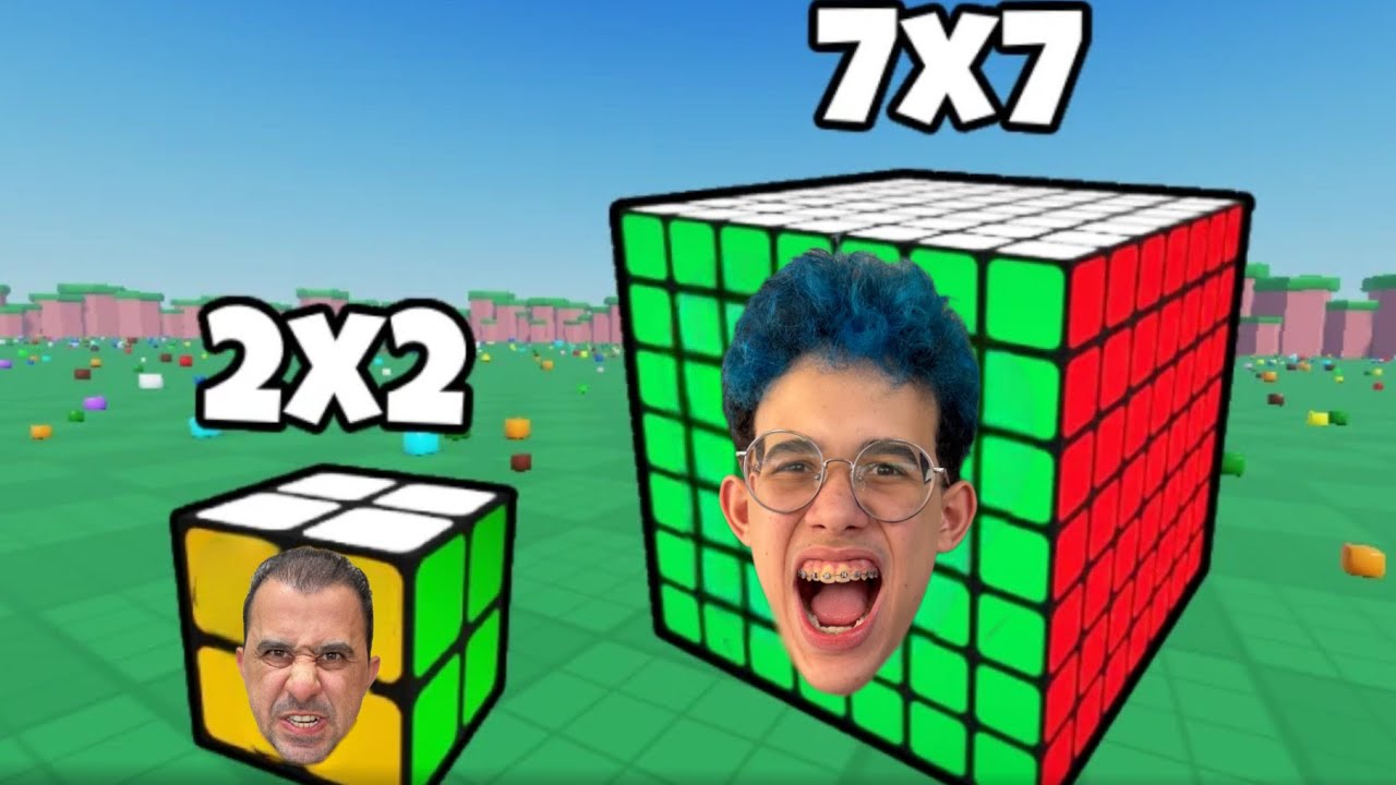 VIRE O MAIOR CUBO MÁGICO DO ROBLOX 