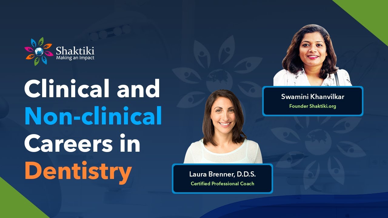 Dr Laura Brenner Studholme: Clinical and Non-clinical Careers in Dentistry | Swamini Khanvilkar