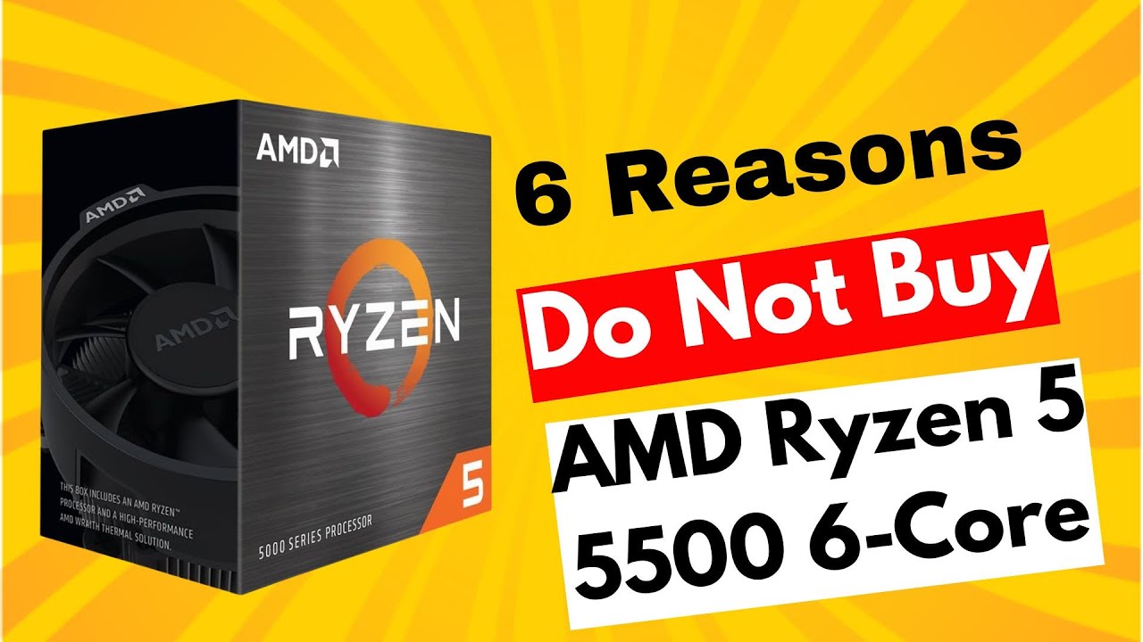 AMD Ryzen 5 5500 6-Core Review | Don&rsquo;t Buy Before Watching This (Real User Failures)