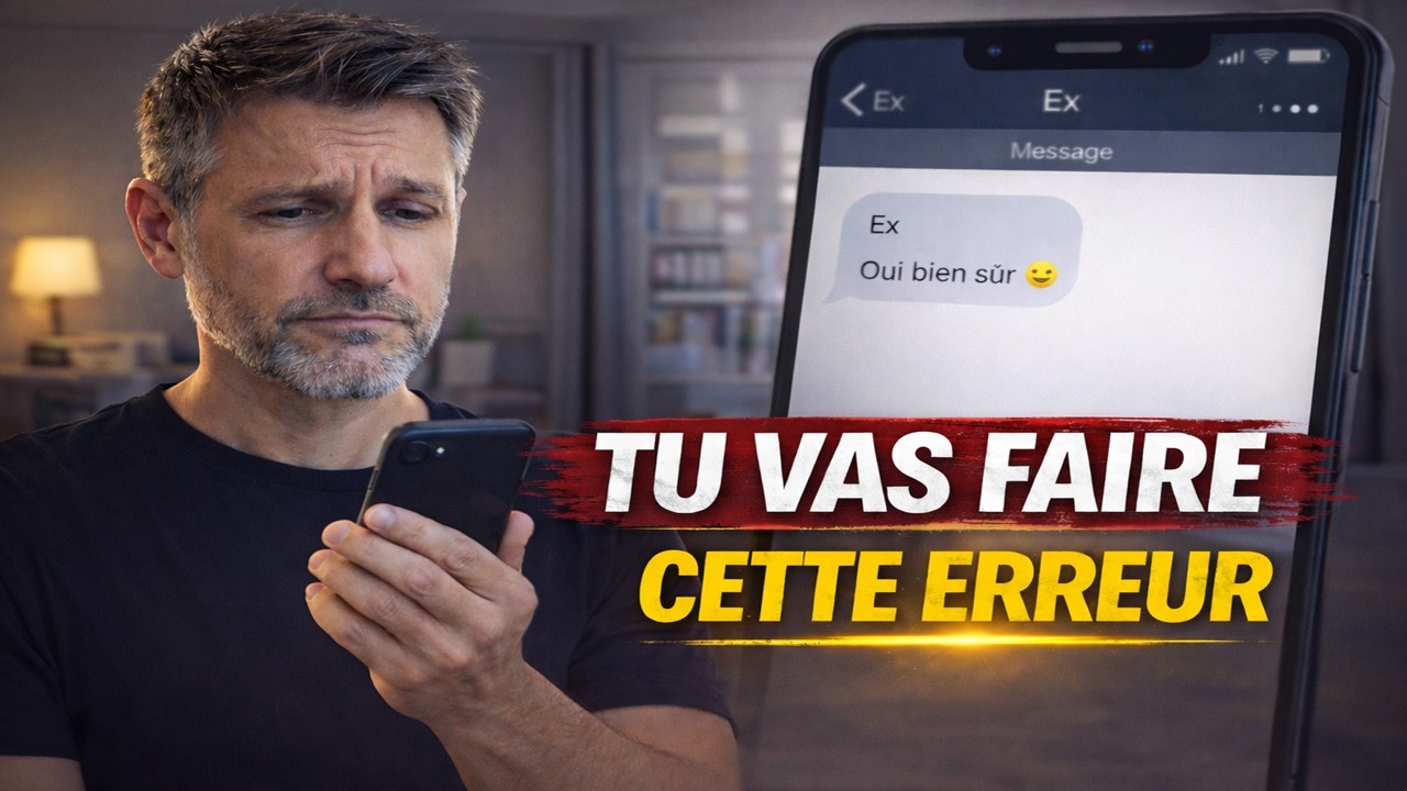 Ton ex te répond ? Tu peux tout gâcher (erreur fréquente)