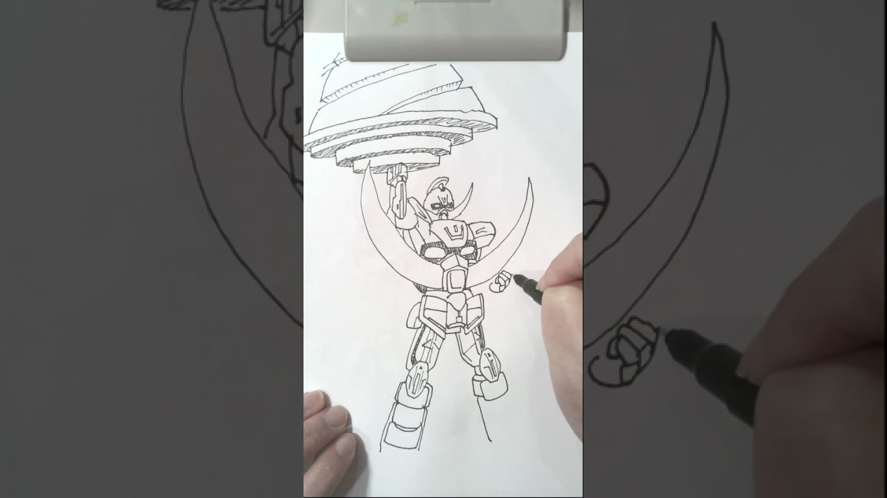 How to draw Turn A Gundam