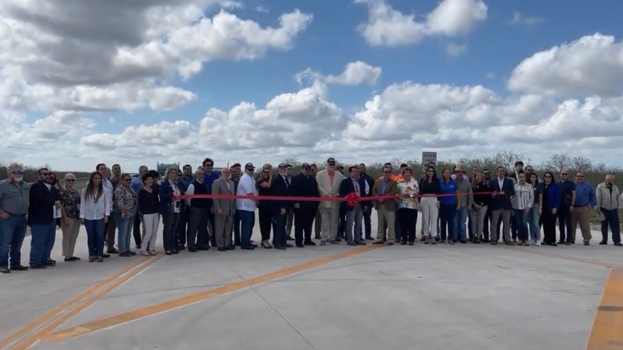 Port Of Brownsville Texas, Ribbon Cutting Ceremony, South Facing Road Opened To SpaceX March 4, 2022