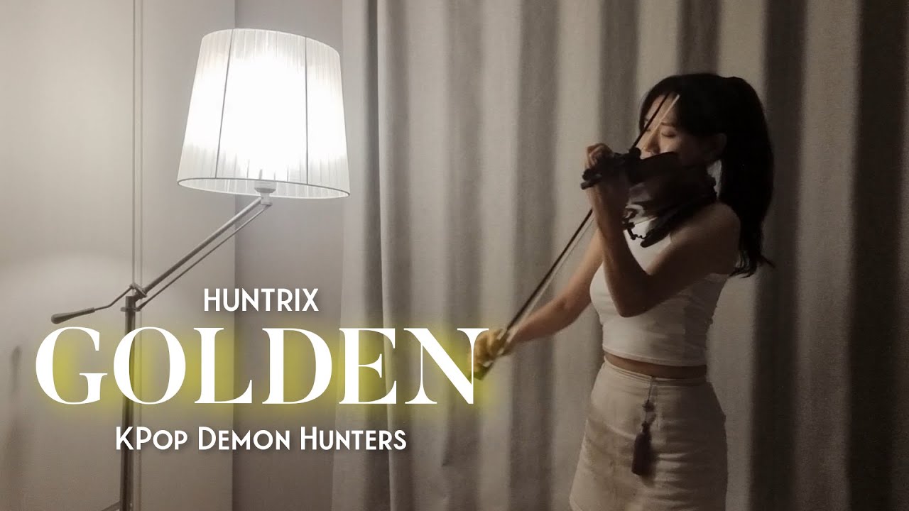 Golden (from Kpop Demon Hunters, violin cover) | Huntrix l 케이팝데몬헌터스 OST