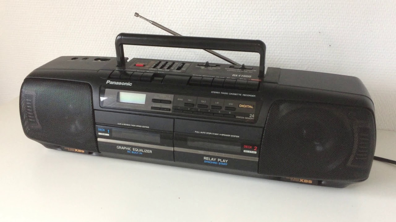Boombox PANASONIC RX FT600