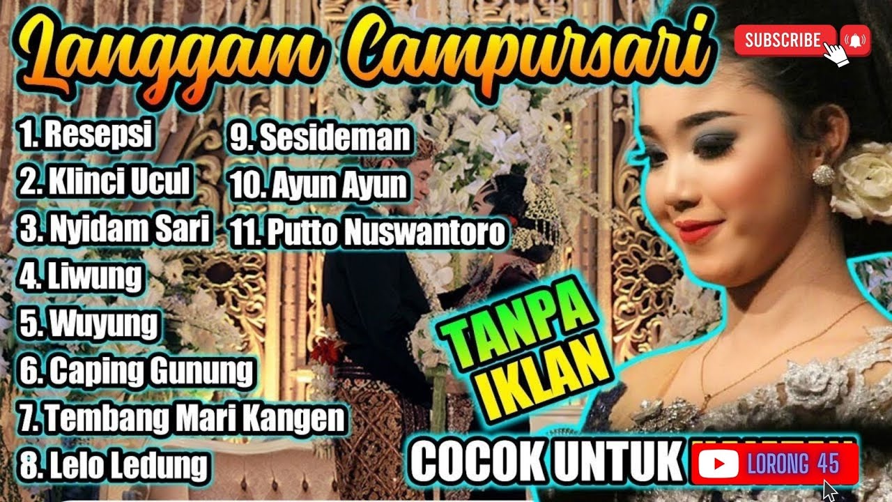 LANGGAM CAMPURSARI ENAK BUAT SANTAI FULL ALBUM