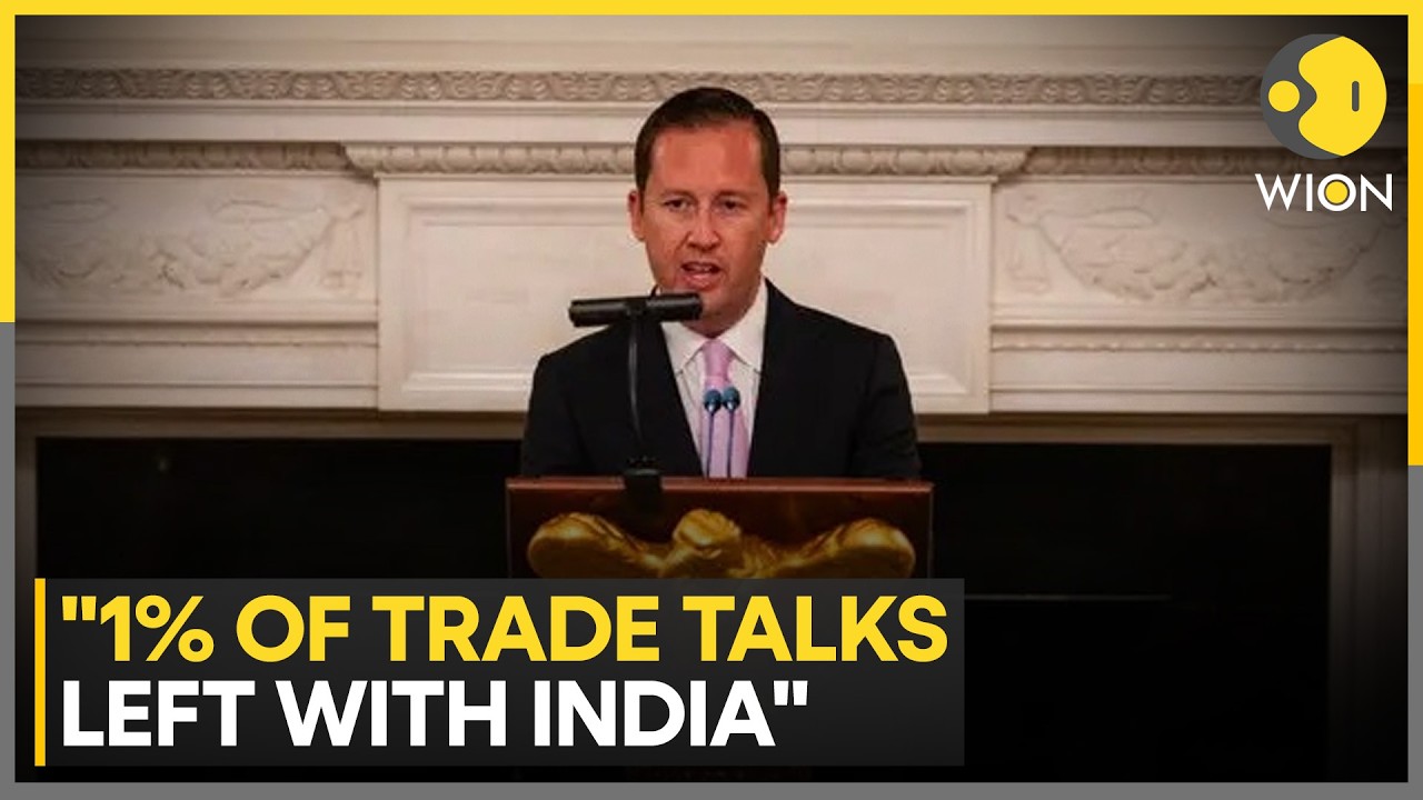 India-US Trade Deal: US Chief Negotiator to Visit India for High-Stakes Final Talks | WION