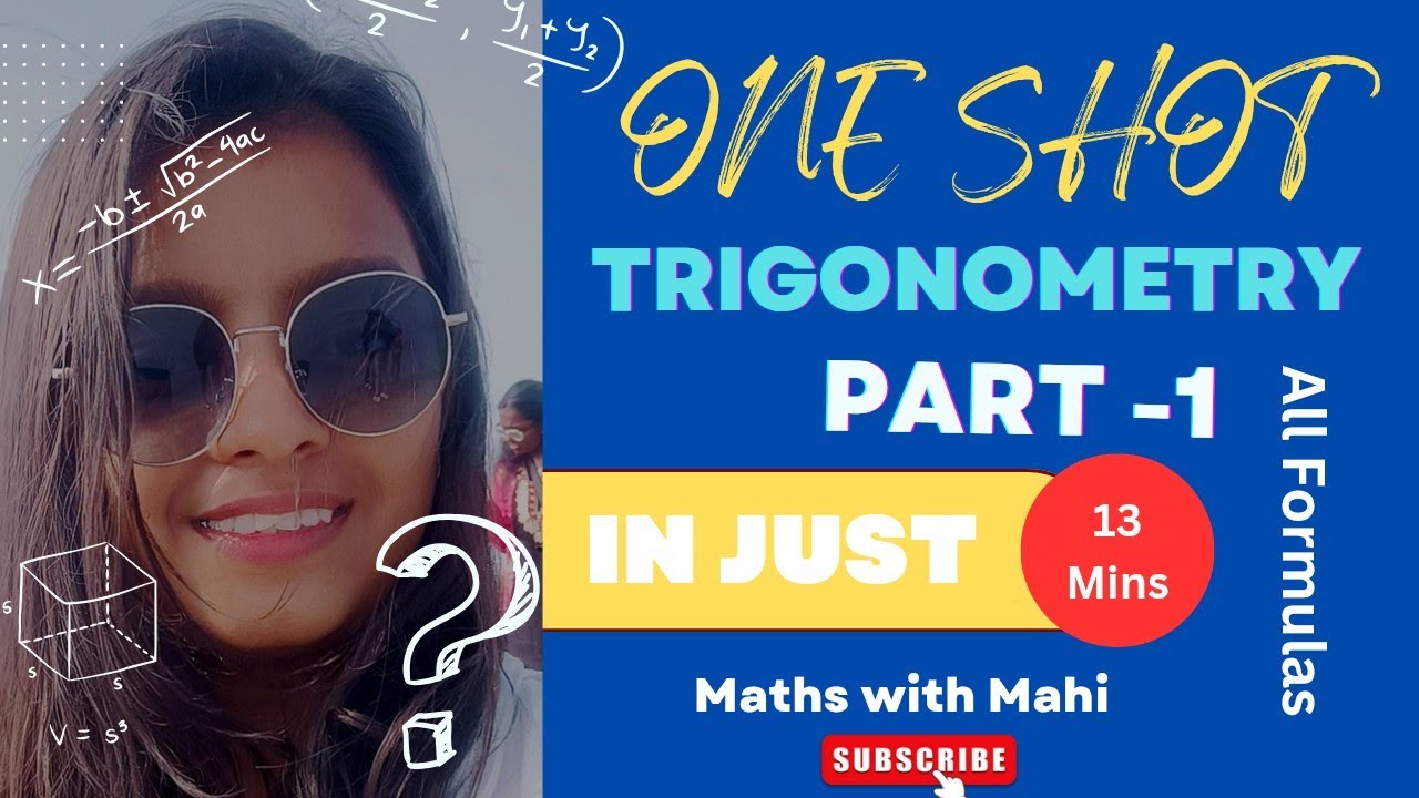 ତ୍ରିକୋଣମିତି In One Shot🔥Just 13 Mins||Part-1✒️||Class 10th Board  and 9th||ତ୍ସୂତ୍ର||@shortsofmath